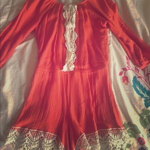 Coral romper