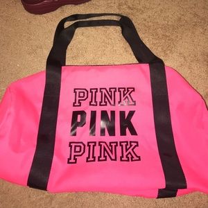 Pink Duffle Bag