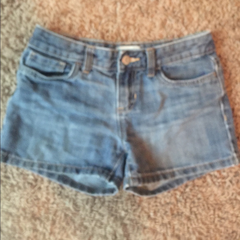 Girls jean shorts