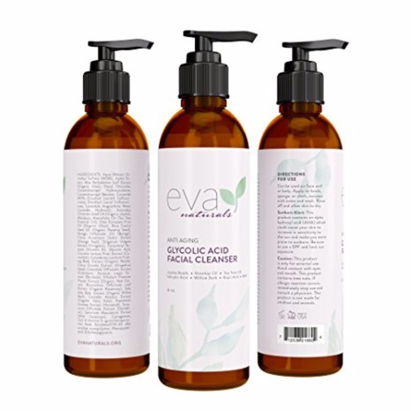 Eva Naturals Anti Aging Glycolic Acid Facial Clean - Picture 3 of 4