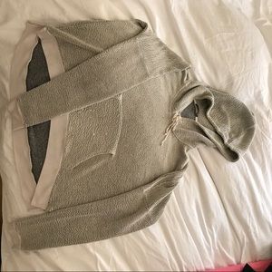 Brandy Melville Cream Sweatshirt Hoodie