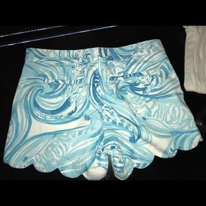 FINAL PRICE Blue Lilly Pulitzer shorts size 4