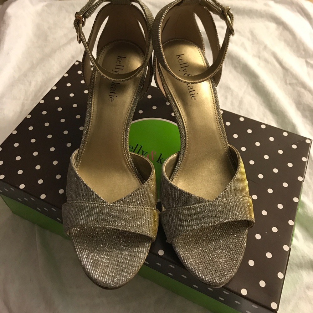 Gold heels