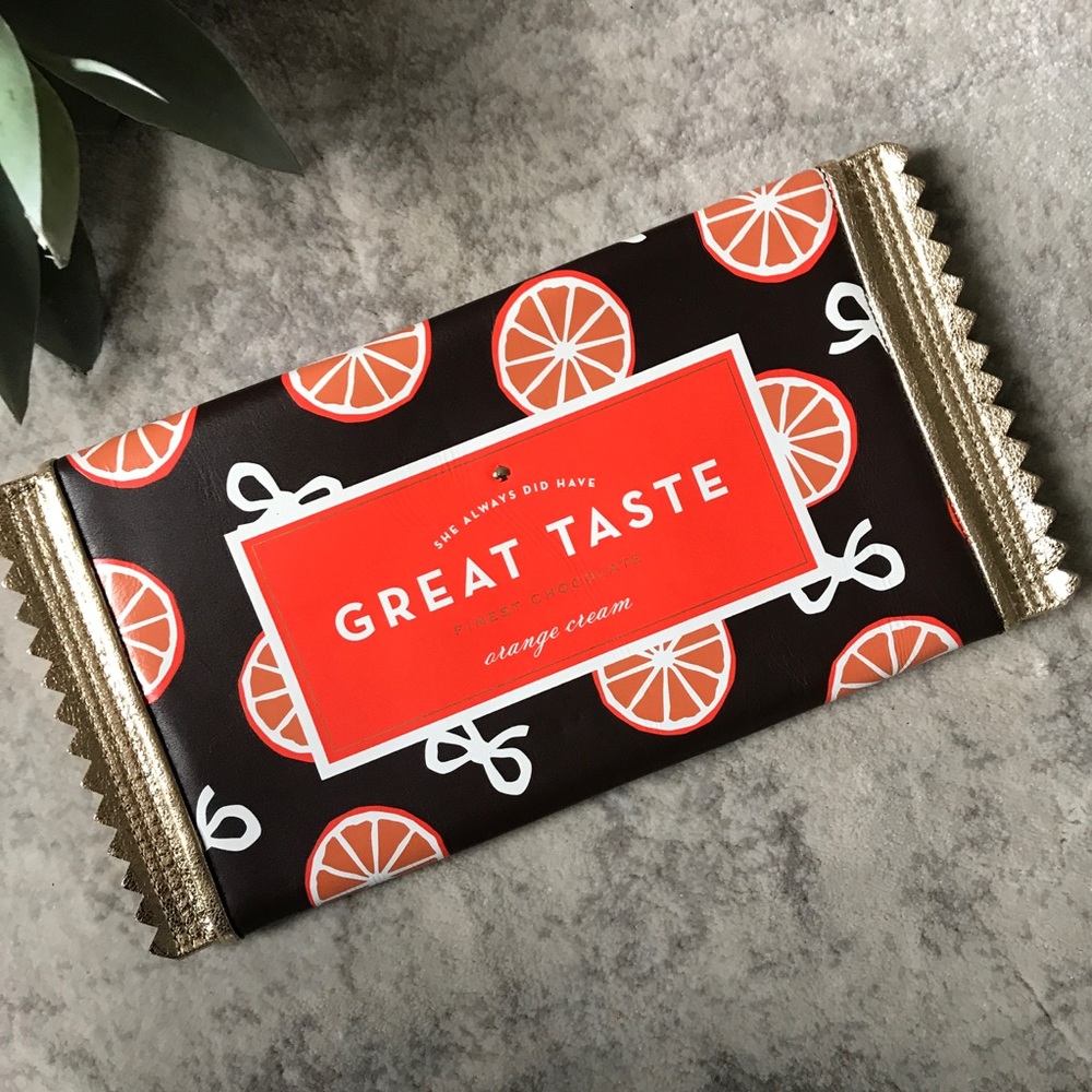 Kate Spade Chocolate Clutch