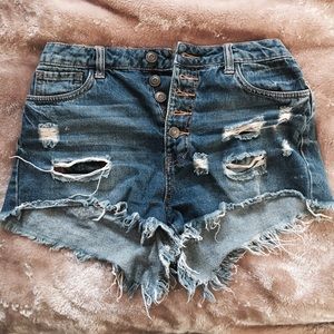 Jean shorts