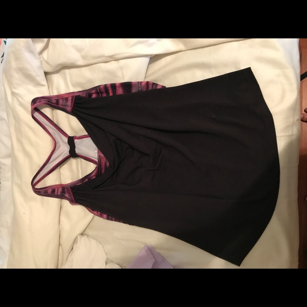 Workout Tank with Built-In Sports Bra