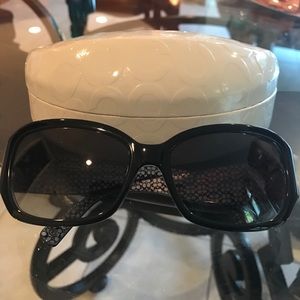 Coach sunglasses with case