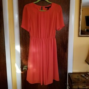 BCBG Orange short sleeve dress