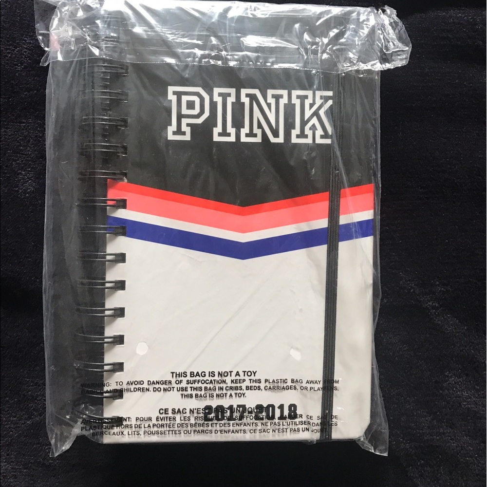 Pink Victoria Secret planner