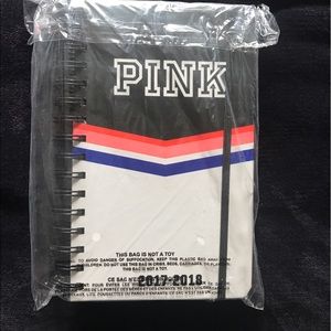 Pink Victoria Secret planner
