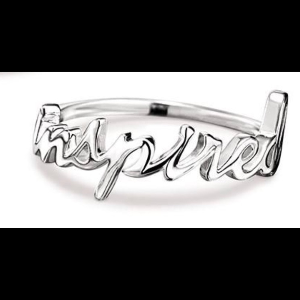 "Inspired" Ring, Size 6 Sterling Silver