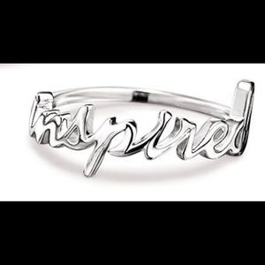 "Inspired" Ring, Size 6 Sterling Silver