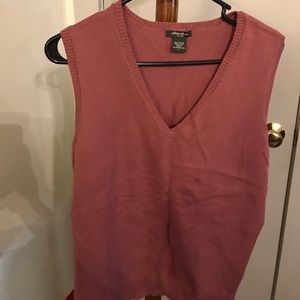 Eddie Bauer V neck sweater vest