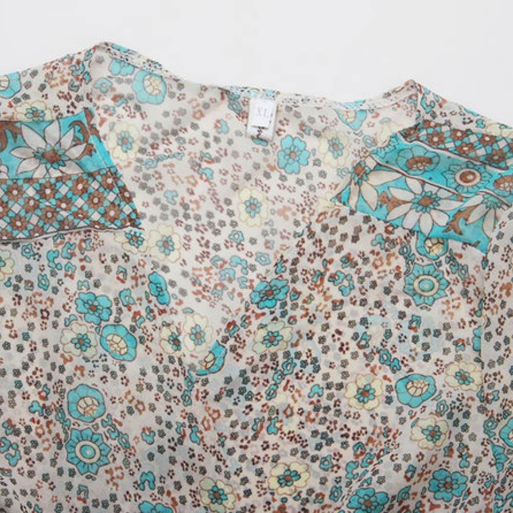 Floral Print Bohemian Maxi Dress FINAL PRICE - Picture 5 of 5