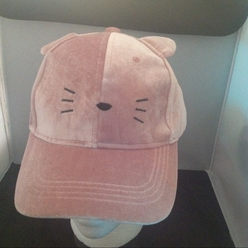 Blush color cute fashion cap