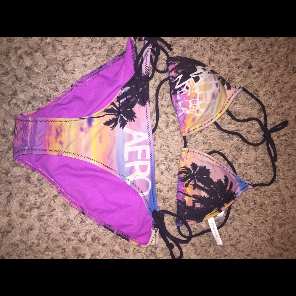 Aeropostale sunset bikini