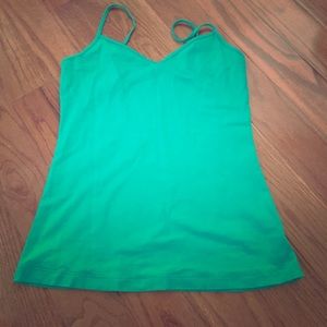 Green camisole!!