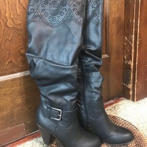 Ehrina style knee high boots from Just Fab