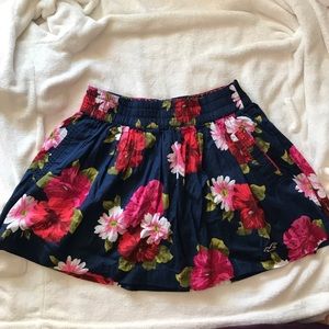 Floral Tropical Skater Skirt
