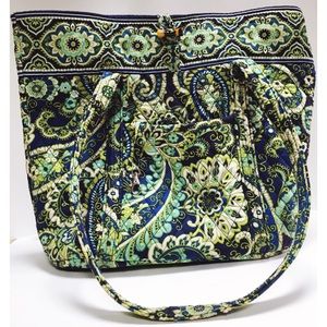 Vera Bradley Green Tote Bag