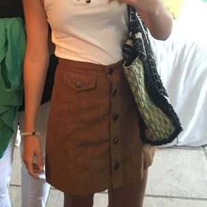 Button-down Skirt