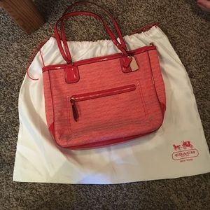 Red Coach purse