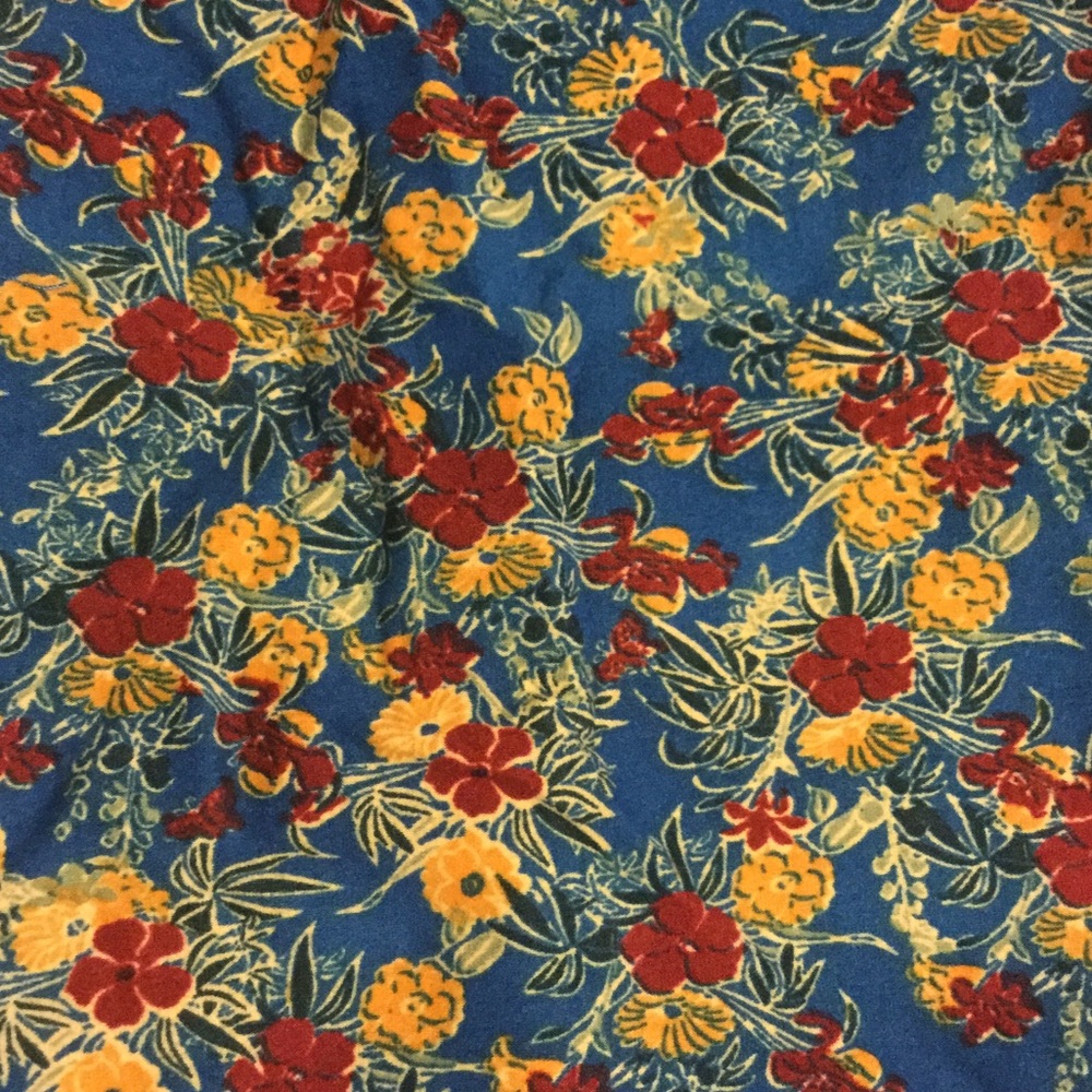 🌺Flower one Size leggings NWT - Picture 3 of 4