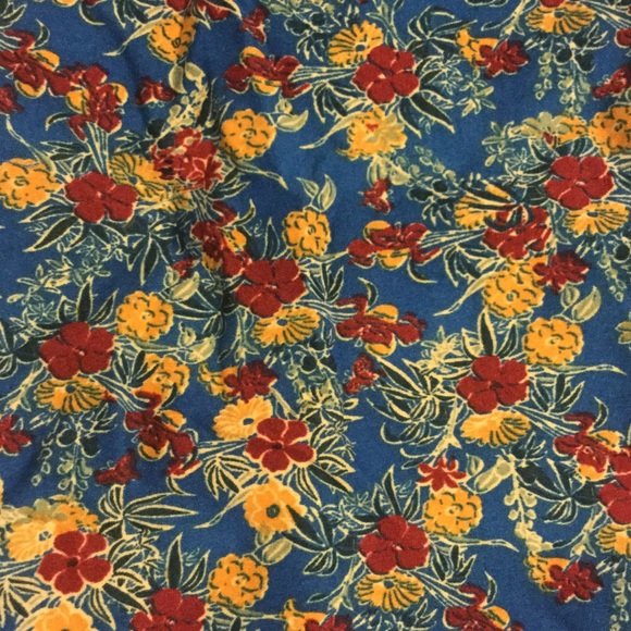 🌺Flower one Size leggings NWT - Picture 3 of 4