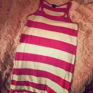 Pink and white stripped  Polo Ralph Lauren Dress
