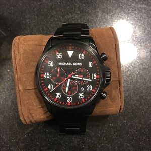 Black michael kors unisex watch, barely used