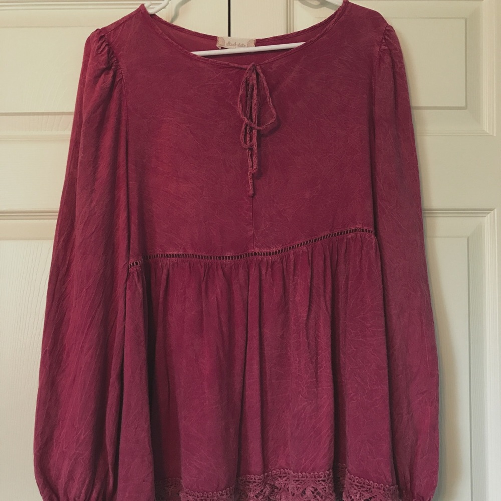 Raspberry Blouse