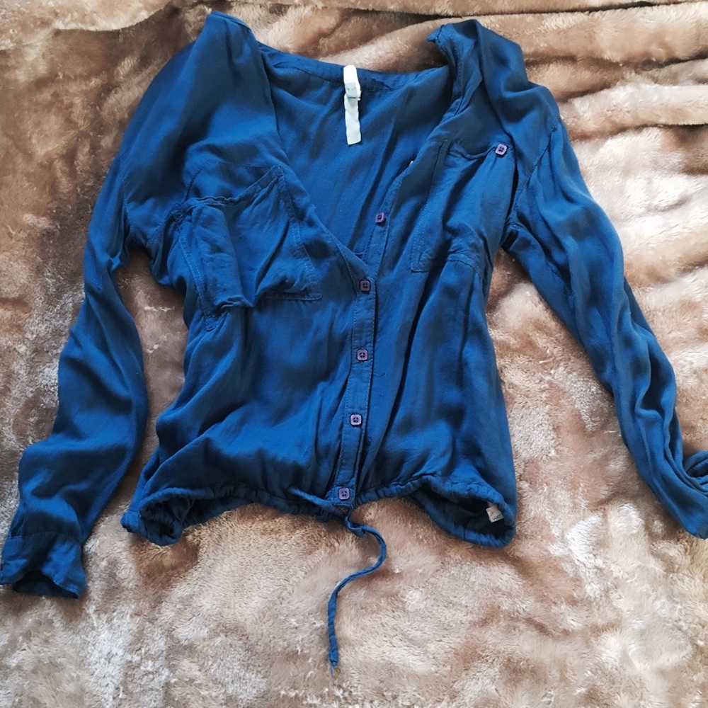 Blue blouse