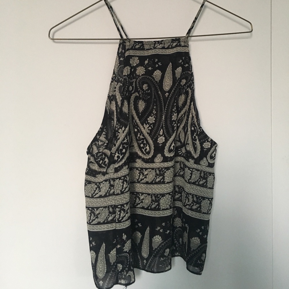 brandy melville kiara tank- black