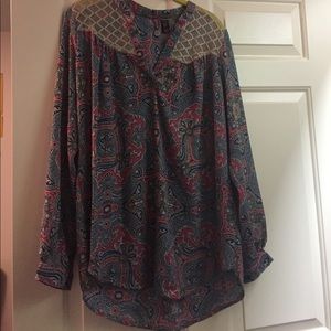 Paisley BKE Boutique Shirt