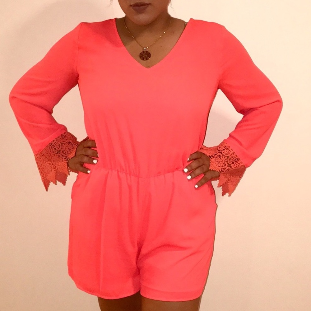 Pink romper!