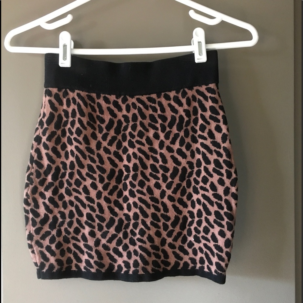 Leopard Print skirt