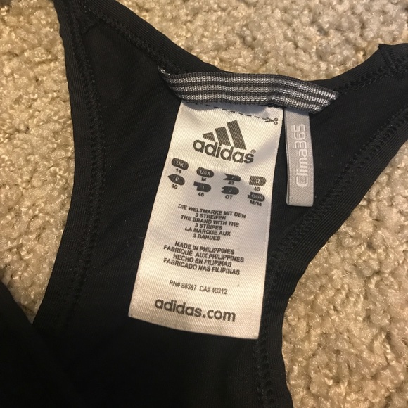 Adidas Black sports bra - Picture 3 of 4