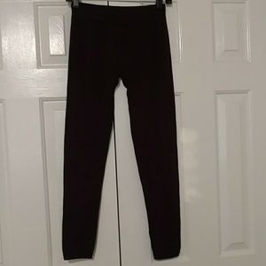 Cool brown, warm leggings