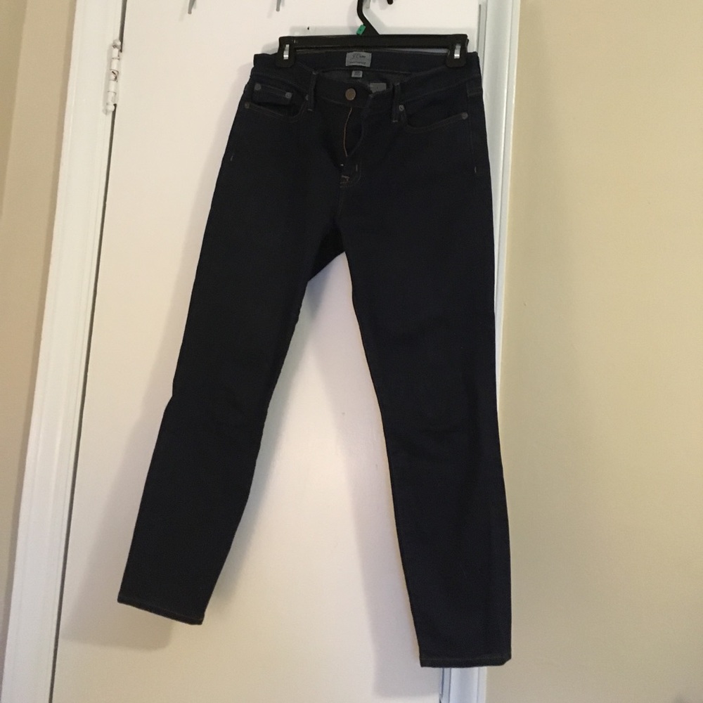 J Crew Toothpick Jeans 28P 28 Petite
