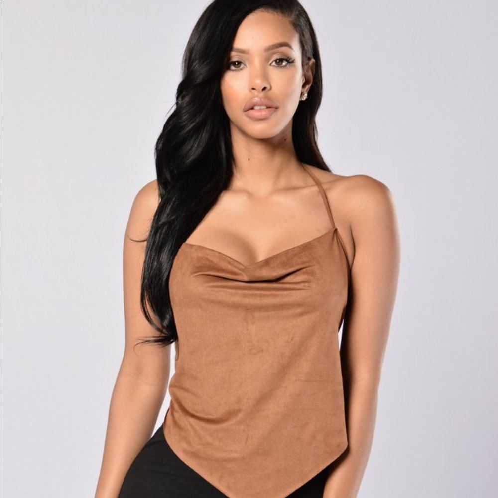 Fashion nova mocha top