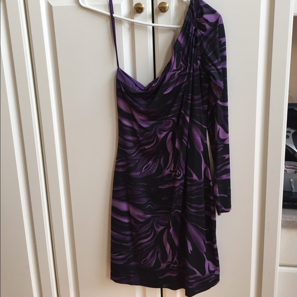 Arden b one shoulder dress