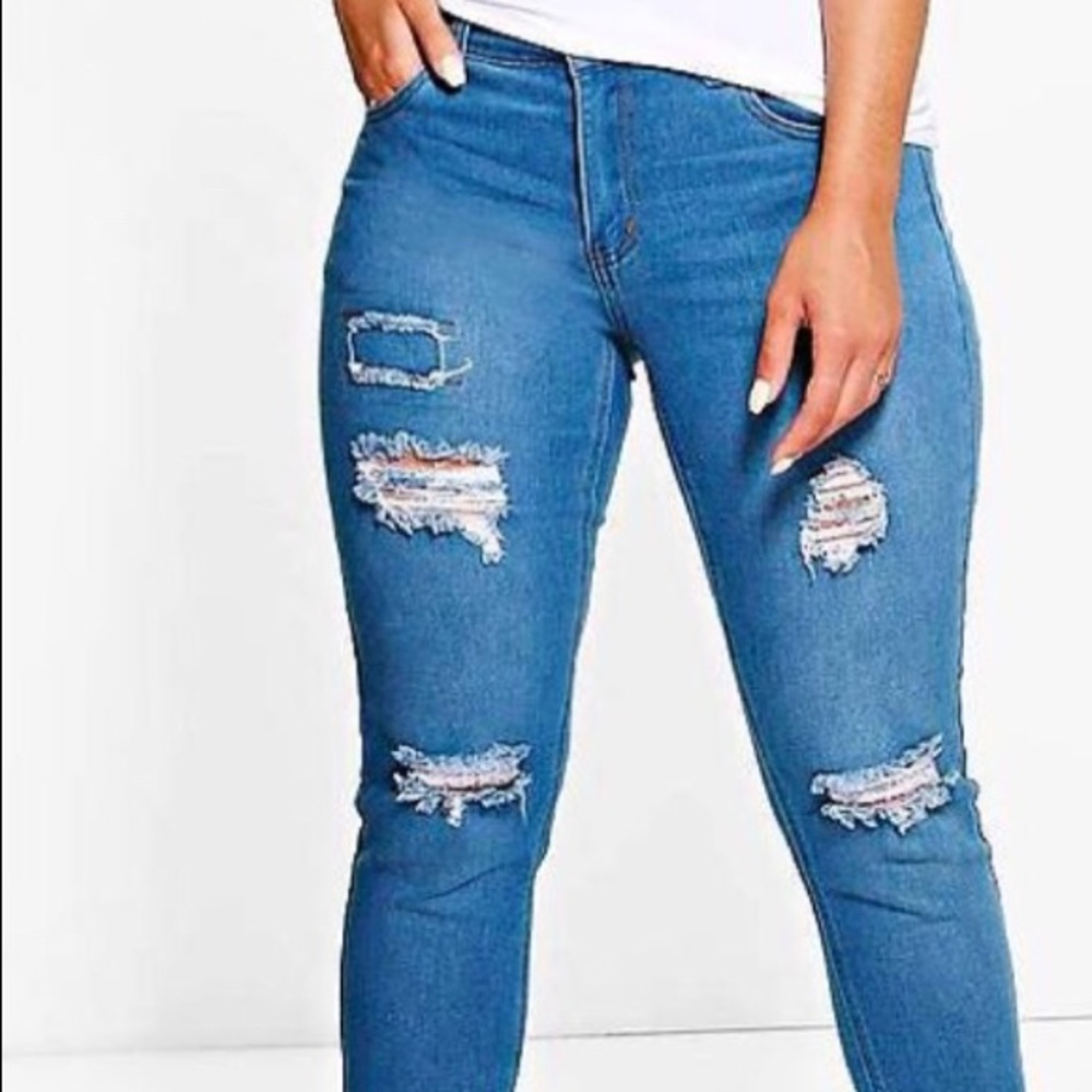Boohoo plus Size Jeans
