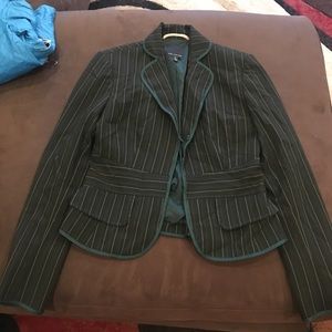 striped blazer