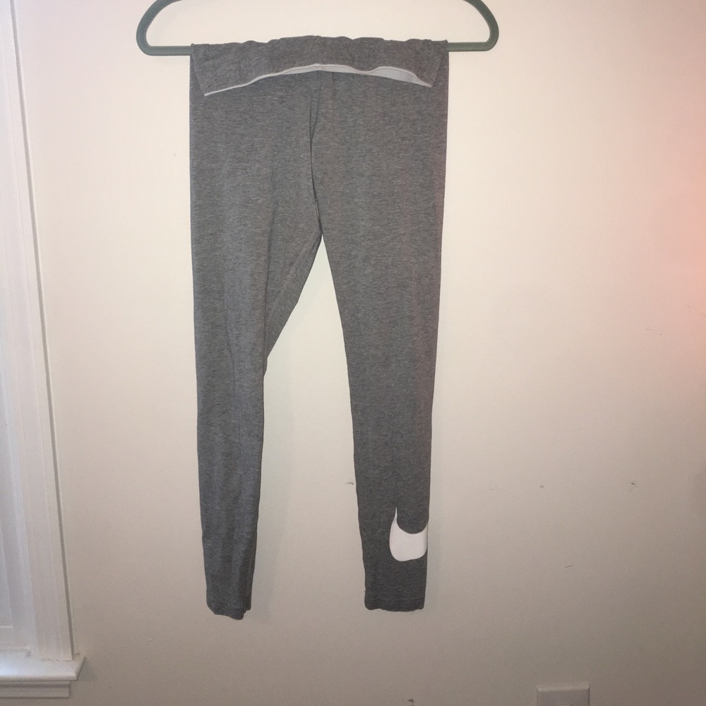 grey nike leggings