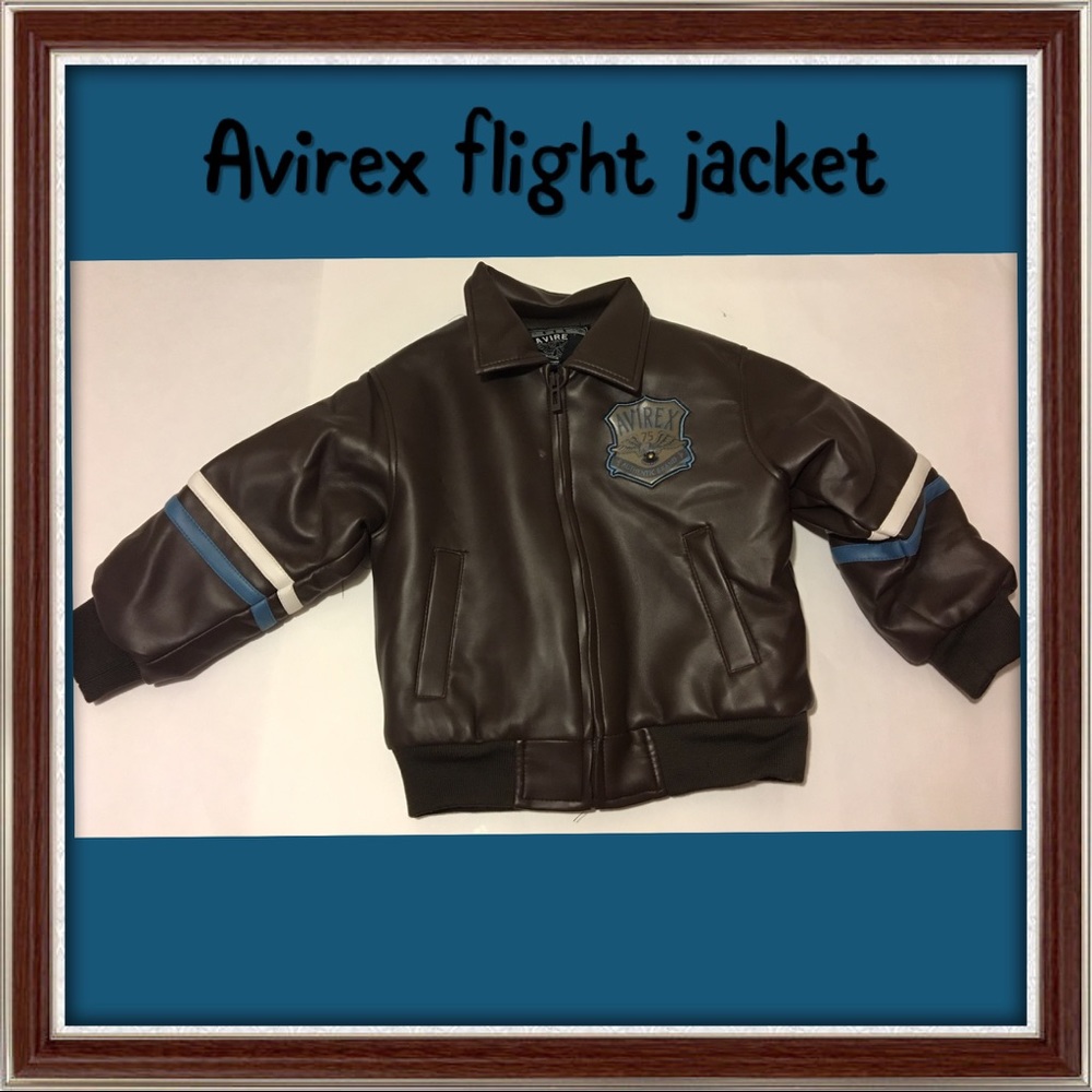 Host Pick! Avirex flight jacket boy's size 4T