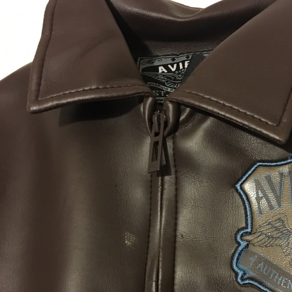 Host Pick! Avirex flight jacket boy's size 4T - Picture 4 of 5