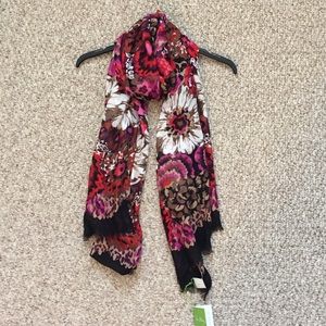 Vera Bradley Soft Fringe Scarf NWT