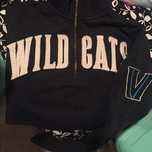 Vintage Villanova Wildcats Quarter Zip
