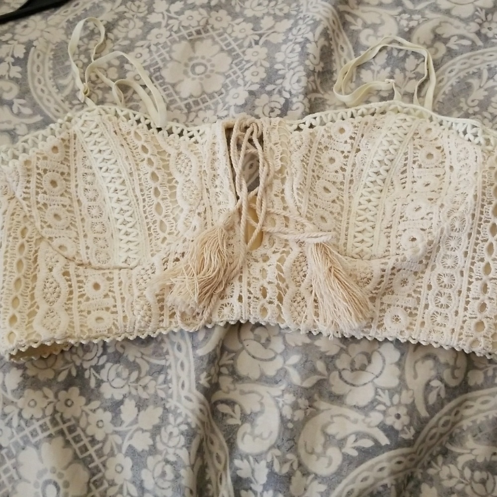 Crochet bralette top
