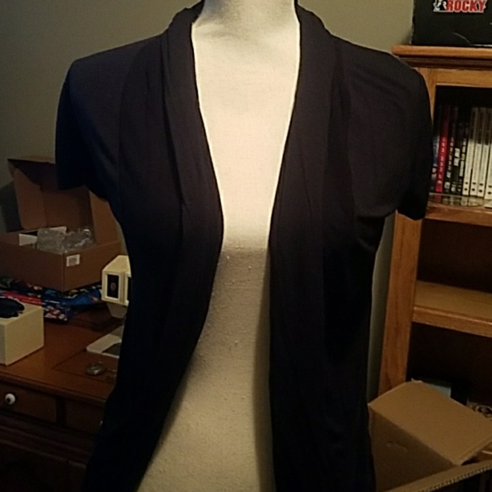 Black dressy cardigan